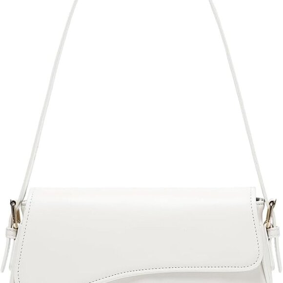 Handbags - Women’s Vegan Leather Shoulder Bag Crossbody Clutch Hobo Purse